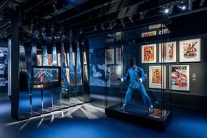 Clearwing - Academy of Motion Pictures Museum Exhibit Lighting Installation - 1