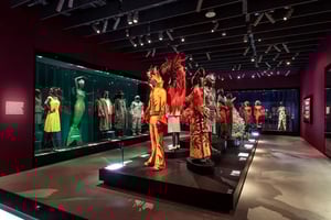 Clearwing - Acedemy of Motion Pictures Museum Exhibit Lighting Installation - 2