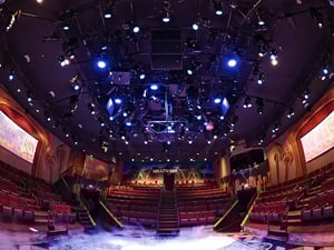 Clearwing - Hale Theatre Audio Lighting RIgging Installation