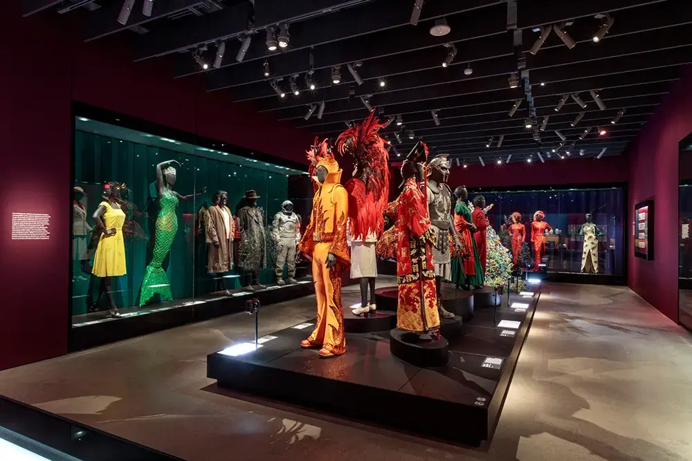 Clearwing - Acedemy of Motion Pictures Museum Exhibit Lighting Installation - 2